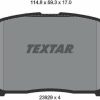 Textar 2392901 Auto-Bremsanlagen