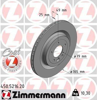 Zimmermann 450.5216.20 Auto-Bremsanlagen