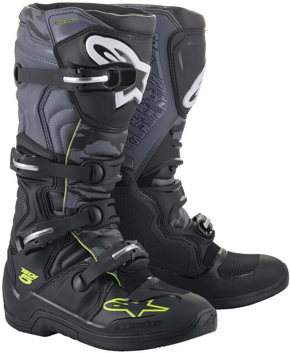 Motorradstiefel Alpinestars Tech 5black/grey/yellow