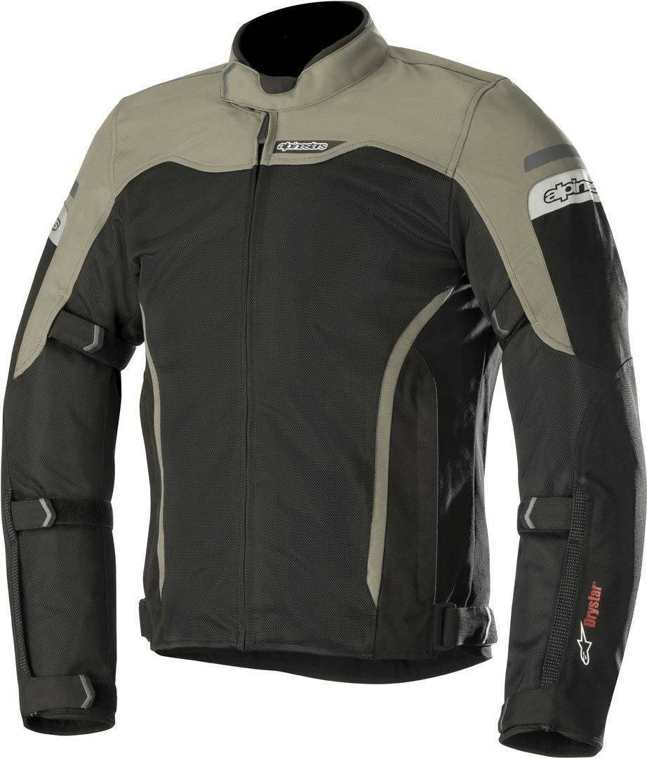 Motorradjacken Alpinestars Leonis Drystarschwarz/grün