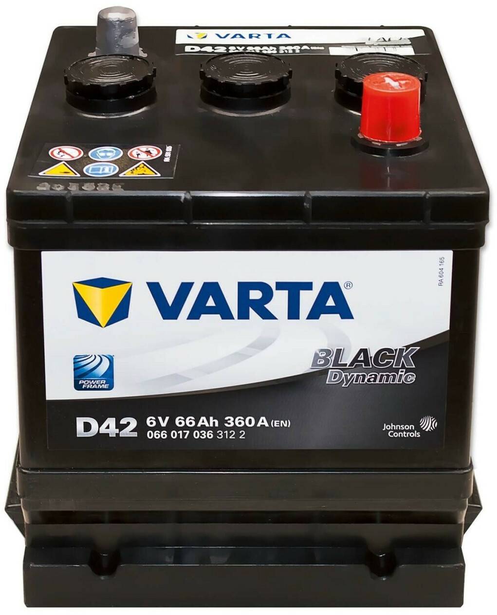 VARTA D42 Black Dynamic 6V 66Ah Autobatterien