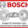 Bosch Bremsscheibe voll hinten rechts links für KIA Sorento II (0 986 479 081) Auto-Bremsanlagen